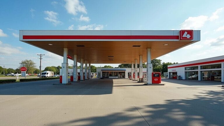 Tankstelle Gewerbefassaden nordvision